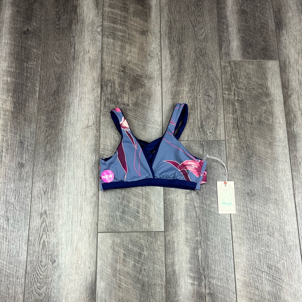 Maaji Blue Reversible‎ Bikini Top